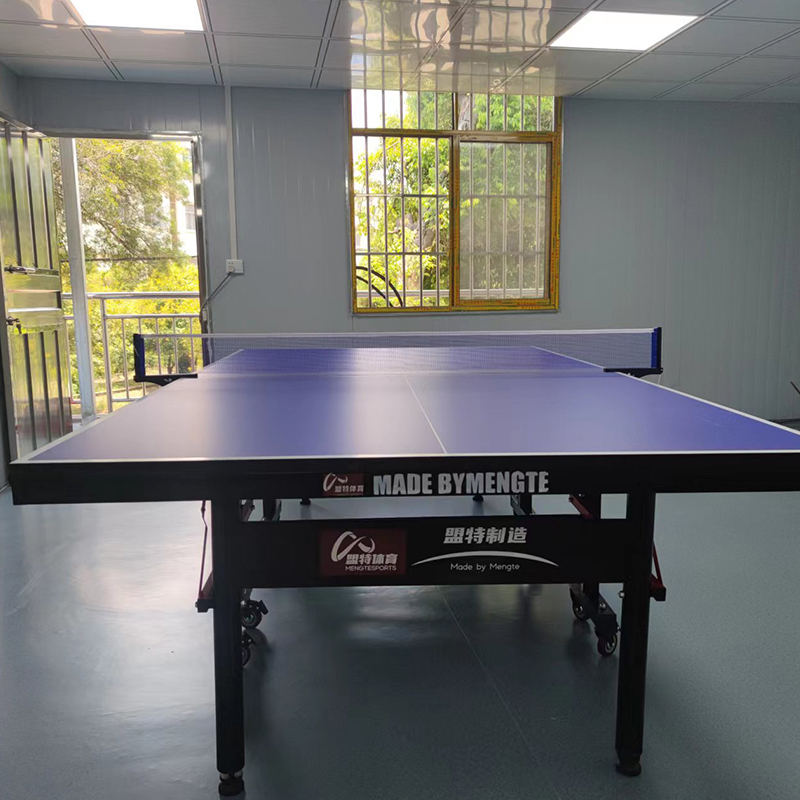 室内折叠移动乒乓球台-kaiyun开云乒乓球台源头生产工厂